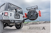 JRC1801 Rearview Camera Relocation Kit Fits Select Jeep Wrangler JL [Black Powder Coated] - image 1
