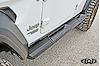 JRS1861 Armor Lite 4-Door Rocksliders Fits Select Jeep Wrangler JL [Black Powder Coated] - image 1