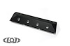 JSP1800 Destroyer Front Bumper Skid Plate Fits Select Jeep Wrangler JL/Gladiator JT [Bare Steel] - image 1