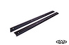 JSP1861 Armor Lite Rocksliders 4-Door Skid Plates Fits Select Jeep Wrangler JK/JL [Black Powder Coated]