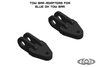JTB0720 Tow Bar Adapters Fits Select Ford Bronco/Jeep Wrangler JL/JK/TJ/LJ/YJ/Gladiator JT [Black Powder Coat] - image 2