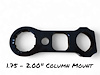 RWS-CLM-MNT-2.00 Billet Combo Switch Column Mount [1.75-2.00 in., Black Anodized]
