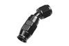 Hose End [1200 Series, -8 AN Hose to -8 AN Female Threads, 30 Degree, Black]