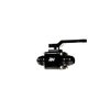 Shut-Off Valve [4675 Series, -8 AN Male Threads to -8 AN Male Threads, Black]