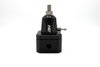Fuel Pressure Regulator [7911 Series, Dual -10 ORB Inlet/Outlet, -6 ORB Return, 5-20 PSI Adjustable, Black]