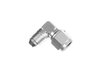 Coupler Fitting [8290 Series, -10 AN Female Threads to -10 AN Male Threads, 90 Degree, Clearcoat] - image 2