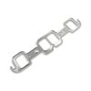 1.440 in. x 1.940 in. Rectangle Seal-4-Good Exhaust Header Gaskets [330-455 ci Oldsmobile] - image 3