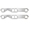 1.780 in. x 1.590 in. Diameter D-Port Seal-4-Good Exhaust Header Gaskets [Brodix Heads, Small Block Chevrolet] - image 1