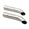 Side Tube Turnouts With Muffler Uncoated - image 1