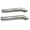 Side Tube Turnouts Without Muffler Uncoated - image 1