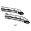 Side Tube Turnouts Without Muffler Uncoated - image 1