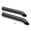 Patriot Exhaust H3819-B Side Tubes 26" Turnout Hi-Temp Black Coating - image 1