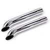 Side Tube Turnouts With Muffler Chrome - image 1