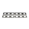 Patriot Exhaust Header Flange Jaguar 3.8-4.2L 6 cylinder 1 5/8" Primaries Rectangular Port 5/16" thick - image 1