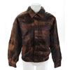 Leather Bomber Jacket Large