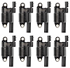 M5293-8 MOD High-Performance Coil Multi-Pack Fits Select GM Models [Black Coil Top] - image 1