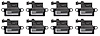 M5328-8 MOD High-Performance Coil Multi-Pack Fits Select GM Models [Black Coil Top] - image 1