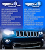 H4B-5K-G6v2 GEN6v2 H4-2 5,500 Kelvin High/Low Canbus Quick Start HID SLIM Plug-&-Play Kit