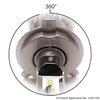 H4-G4LED H4 Hi-Lo GEN4 LED HeadLight Conversion Kit, w/ 360 Clockable Base Focus Optics & Medusa Heat Sinks - image 4