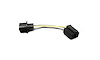 H4H137C H4 to H13 Adapter, Fits 7 in. Sealed Beam Lenses & Conversion headLights - image 1