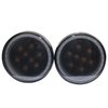 JJKDRLH Turn Signal Amber LED Light Kit, w/ White DRL HALO, Fits 06-17 Jeep Wrangler JK - image 2