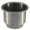 MSCHB Marine 12 V Universal Stainless Steel 304 Blue LED Glass Bottle & Cup Holder, 3.5 in. Diameter - image 2