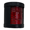 MSSL12BSR 12 V-24V Marine RED LED Port Side Light, w/ Black Shell Marine Sport Lighting - image 1