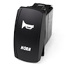 MSTLS04W Marine Sport LED Rocker Switch, w/ White LED Radiance, Horn - image 1