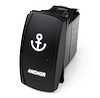 MSTLS17W Marine Sport LED Rocker Switch, w/ White LED Radiance, Anchor - image 1