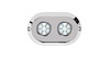MSUWL120RGB HydroBLAST 2-POD Underwater 120 W LED Lighting System, Marine 316 Stainless Steel, RGB Multi-Color - image 1