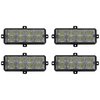 RS-281-4LED-W 4 LED Grille Strobe Light Kit, White - image 3
