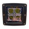 RS-4L-3X316W Street-Series 3x3 in. 16W 4-LED Auxiliary Cube Spot Light, w/ Amber Optional Cover - image 2