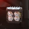 RS02SC 40W - LED Auxiliary Cube Light, w/ Amber Side Strobe, Profession-Grade, w/ Clear Lens, Pair, - image 3