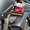 RS0410WA Motorcycle White / Amber Road Safety DRL & Turn Signal Combo LED Lighting Kit, IP67, Fits front of Bike - image 3