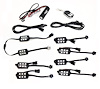 RS08RGB ColorADAPT 8-Piece Light 6SMD POD RGB Multi-Color Accent Kit, w/ Remote Control