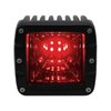 RS12KR Lighting 2-Function LED Cube-Style Back Light, White/Red, White Hi-Power Reverse / Red Brake - image 2