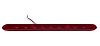 RS-17-RED 17 in. Screw Mount High-Powered 9-LED Tail/Brake Light, RED Outer Lens, w/ RED LED Diodes