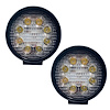 RS-27W-R-2 Street-Series 4 in. Round High-Powered LED, 27W / 1755LM, Pair - image 1