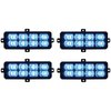RS-281-4LED-B 4 LED Grille Strobe Light Kit, Blue - image 2