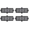 RS-281-4LED-R Red LED Grille Strobe Light Kit, w/ 4 Light Heads - image 3
