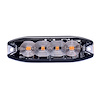 RS3020BSP WHITE-AMBER Strobe Pro-Series 4-LED Ultra thin-Style marker strobes, w/stylish Clear Lens Face