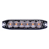 RS3020CSP WHITE-AMBER Strobe Pro-Series 6-LED Ultra thin-Style marker strobes, w/stylish Clear Lens Face - image 1