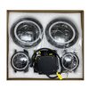 RS3037050-C Chasing Version 7 in. HeadLights & 4 in. FogLights ColorSMART Combo Complete RGB Multi-Color Kit, Fits Jeep Wrangler - image 2