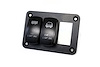 RS3PRS Aluminum Rocker Switch Mounting Panel, Fits 3 Rocker Switches - image 1