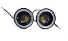 RS-3R-FOG Universal Round 3 in. Fog Projector Kit, w/ Red Halo Ring - image 1