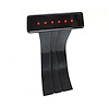 RS3TL008 3rd Brake Light Smoked, w/ RED LED 12-24V, 2007-2017 Jeep Wrangler JK - image 1