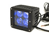 RS3X3LRGB RGB Multi-Color Dual-Function Cube LED Auxiliary Light, 12.8W, IP67, 1080lm ColorSMART L8-Series - image 1