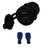 RS50782 Socket sized Dual Port USB 3.1Amp, w/ Blue LED - image 2