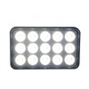 RS6IQ60W 6 x 3.75 in. 60W - Rectangle IQ-Series Auxiliary LED Flood Beam Light, Industrial-Grade Quadruplex Optical System - image 3