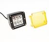 RS6L24WC Street-Series 3x4 in. 24W 6-LED Cube Spot Light, w/ Optional Amber Cover - image 1